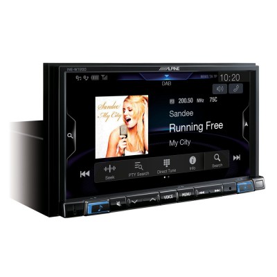 ALPİNE INE-W720D Apple CarPlay ve Android Auto 