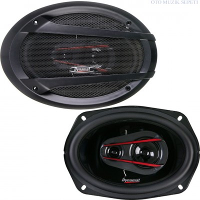 Dynamat RS-6911 900W Oval Hoparlör  Dynamat RS-6911 900W Oval Hoparlör