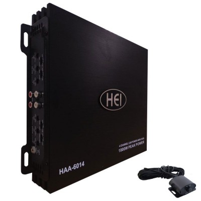 HEI HAA-6014 4 Kanal 1800 Watt Oto Amplifikatör
