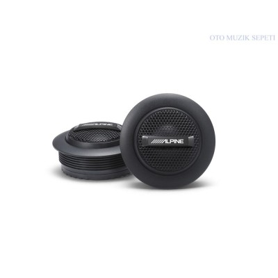 Alpine S-S10TW (2.5cm) S-Serisi İpek Dome Tweeter Seti