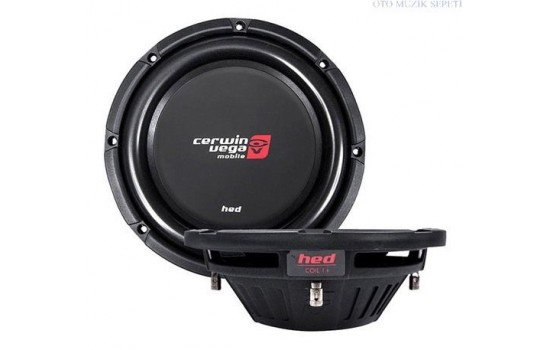 Oto Muzik Sepeti Cerwin vega HS104D Slim Subwoofer 25 Cm