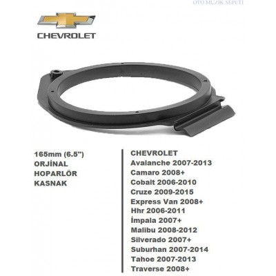 Chevrolet Araçlara Ön Arka Kapı Yerlerine 16 Cm Hoparlör Kasnağı Chevrolet Araçlara Ön Arka Kapı Yerlerine 16 Cm Hoparlör Kasnağı