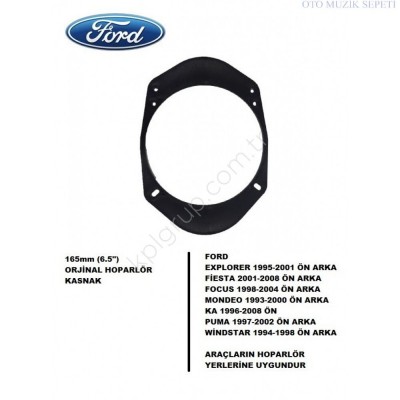 Ford Araçlara Uyumlu 16 Cm Hoparlör Kasnağı Ford Araçlara Uyumlu 16 Cm Hoparlör Kasnağı