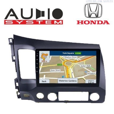 Honda Civic FD 6 Araçlara Android Multimedia Navigasyon 1+16GB