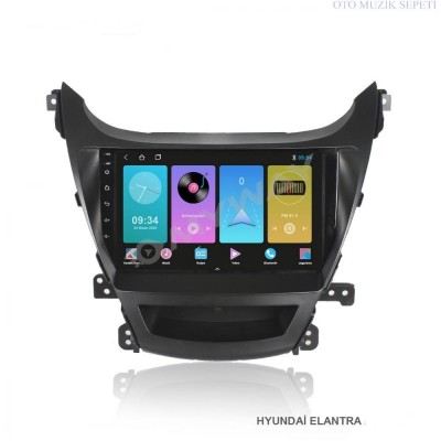Hyundai Elentra Araçlara Android Multimedia Navigasyon Oto Teyp 1+16 Gb