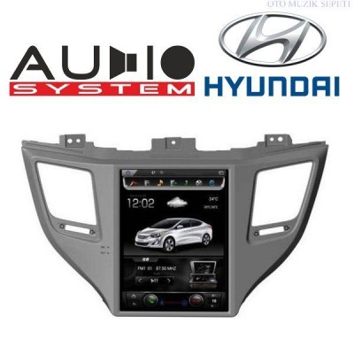 Hyundai Tucson Araçlara Tesla 2+32GB Android Multimedia Navigasyon Oto Teyp