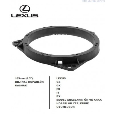 Lexus Araçlara Ön ve Arka Kapı Yerlerine 16 Cm Hoporlör Kasnağı