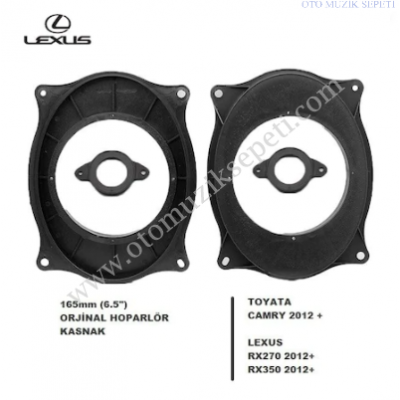 Lexus - Toyota Araçlara Ön Kapı Yerlerine 16 Cm Hoparlör Kasnağı