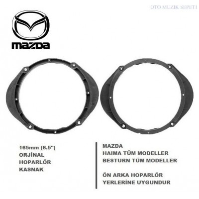 Mazda Araçlara Kapı Yerlerine 16 CM Hoparlör Kasnağı