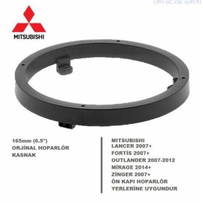 Mitsubishi Ön Kapı Yerlerine 16 Cm Hoparlör Kasnağı Mitsubishi Ön Kapı Yerlerine 16 Cm Hoparlör Kasnağı