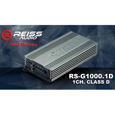 Reiss Audio RS-G1000.1D Subwoofer Amplifikatör
