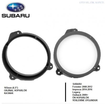 Subaru Araçlara Ön Kapı Yerlerine 16 Cm Hoparlör Kasnağı
