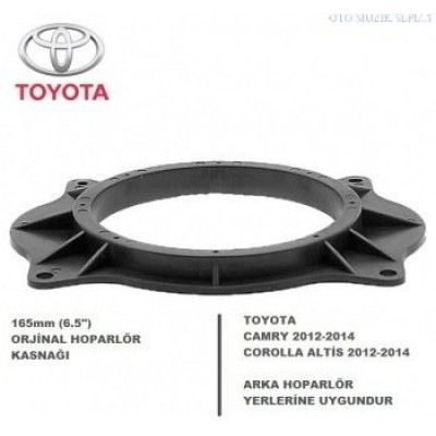 Toyota Araçlara Arka Kapı Yerlerine 16 Cm Hoparlör Kasnağı Toyota Araçlara Arka Kapı Yerlerine 16 Cm Hoparlör Kasnağı