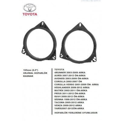 Toyota Araçlara Kapı Yerlerine 16 Cm Hoporlör Kasnağı