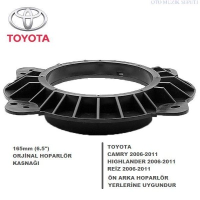 Toyota Araçlara Ön Arka Kapı Yerlerine 16 Cm Hoparlör Kasnağı Toyota Araçlara Ön Arka Kapı Yerlerine 16 Cm Hoparlör Kasnağı
