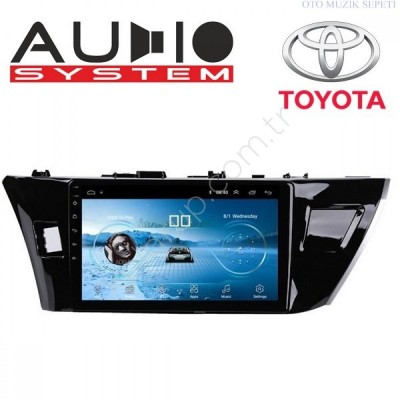 Toyota Corolla Araçlara Android Multimedia Navigasyon Oto Teyp 1+16 Gb