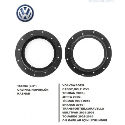 Volkswagen Araçlara Ön Kapı Yerlerine 16 Cm Hoparlör Kasnağı